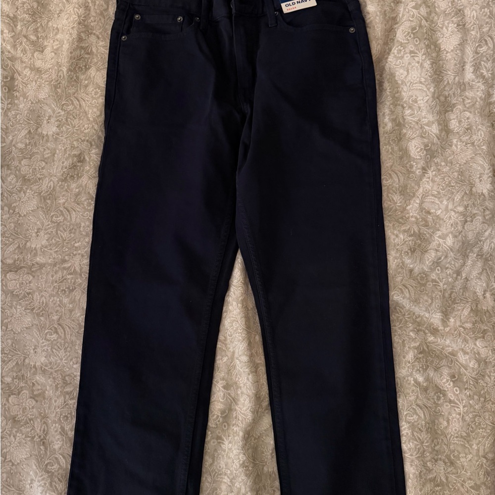Old Navy Men's Navy Blue Khakis (Size 32x34, New!)